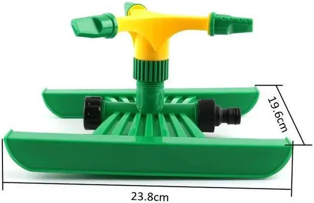 Alt view image 2 of 6 - 1pc UP-CLOUD 1/2" 16mm Hose 360 degree Sprinkler Garden Lawn Irrigation Watering Water-saving Sprayer Rotating Quick Connector