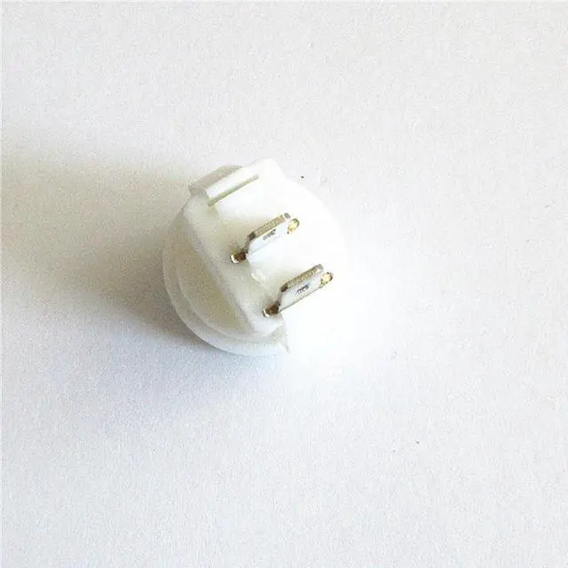 Alt view image 3 of 5 - 5pcs AC 6A 125V 3A 250v On Off Round Boat Rocker Switch white 2Pin Power Switch Push button switch