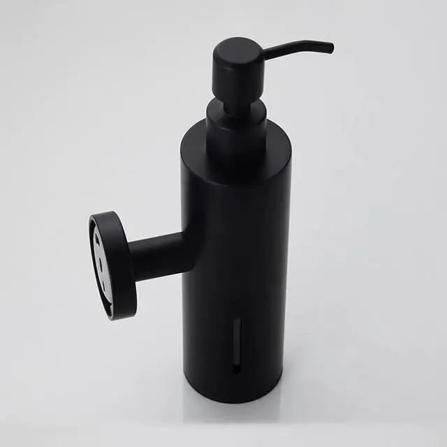 Alt view image 3 of 6 - 200ml Liquid Soap Dispenser Stainless Steel 304 Wall Mounted Liquid Soap Dispenser Container Bottle for Essential Oils, Lotions