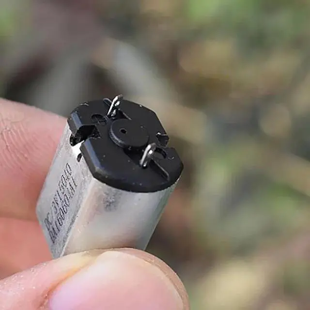 Alt view image 2 of 6 - Mini Precious DC3V 6500RPM 030 Motor Metal Brush Mute Air Pump Motor 1.5mm Output Shaft For Motor Accessories 11.7*15.3mm