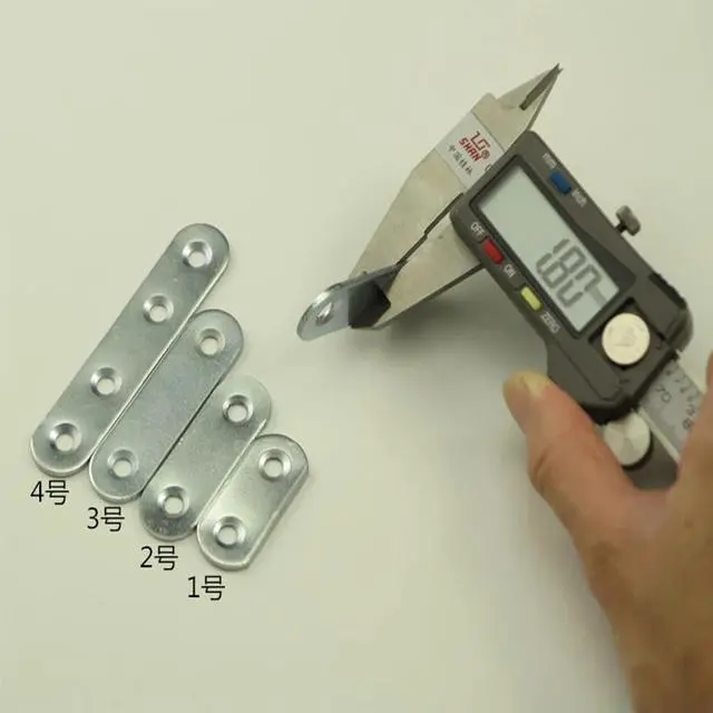 Alt view image 2 of 3 - 5pcs/set 36x16mm Corner Brackets ,furniture connector, 180 degree angle code flat-shape