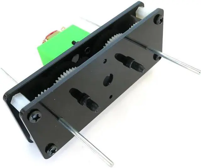 Alt view image 4 of 4 - 3V 1250RPM DIY Remote Control Car Modification Deceleration Motor Double Output Shaft DIY Tank Motor Gearbox Variable Speed