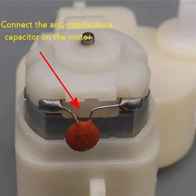 Alt view image 5 of 6 - 1 Pair 130 Gear Motor DC 6V Micro Gear Motor Speed Reductor for DIY Toy Car Tank Smart Robot Model 100rpm Reduction Ratio 1:72