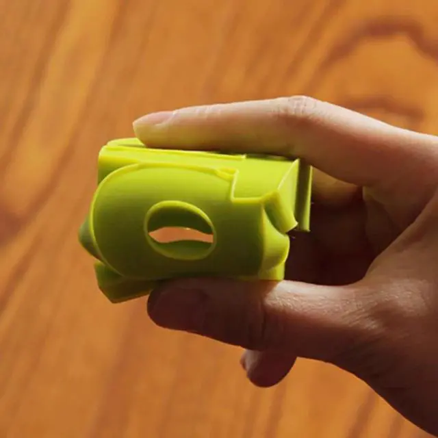 Alt view image 5 of 6 - 1Pc Silicone Door Stops Creative "STOP" Letters Shaped Baby Safety Door Stopper Household Children Gate Bottom Safe Door Plug