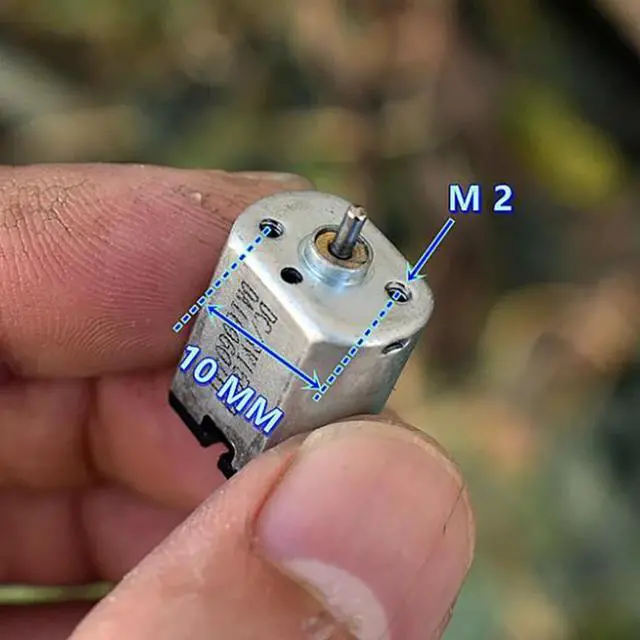 Alt view image 5 of 6 - Mini Precious DC3V 6500RPM 030 Motor Metal Brush Mute Air Pump Motor 1.5mm Output Shaft For Motor Accessories 11.7*15.3mm