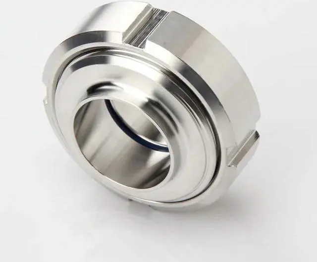 Main image of 51mm 2" SS304 Stainless Steel Sanitary SMS Weld On Socket Union Set Pipe Fitting For Food Industries