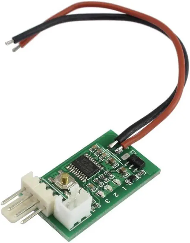 Alt view image 2 of 4 - Single DC 12V PWM temperature controller, fan speed controller, 4-wire PWM fan speed controller Fan temperature governor