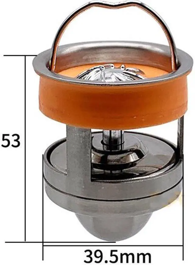 Alt view image 4 of 4 - 1pc  Stainless Steel Floor Drain Core Bathroom Shower Round Floor Waste Grate Sanitary