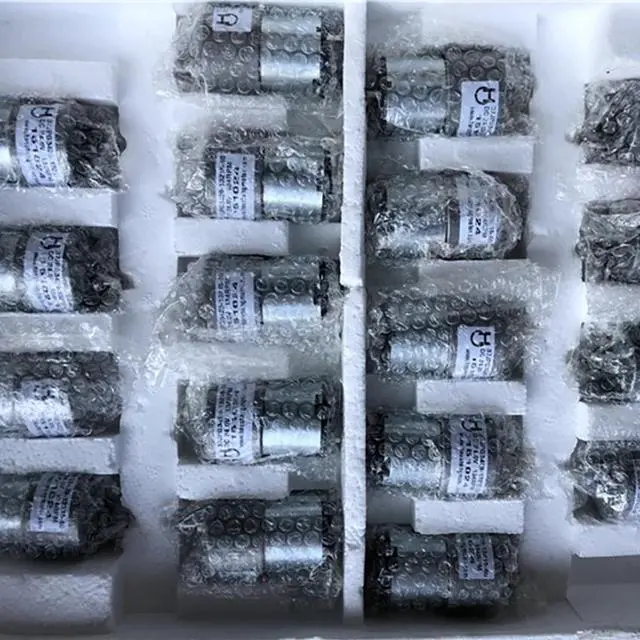 Alt view image 6 of 6 - DC 5-24V 25-134RPM 60-82MA 37G Round D-axis Metal Gear Box Geared Motor for Banking Equipment,Safe,DIY Toys Model