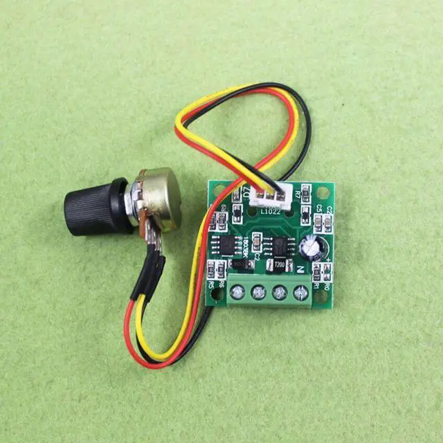 Main image of PWM DC Motor Regulator Low Voltage 1.8v 3v 5v 6v 12v Motor Driver Speed Controller Module Current Control Output 0-2A DIY Supply
