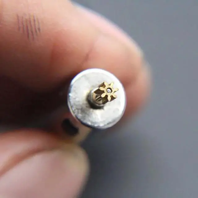 Alt view image 3 of 4 - 820 Coreless Motor NdFeB Super Strong Magnetic High Torque Hollow Cup Motor with Pin and Metal Gear Shaft Diameter 0.85mm