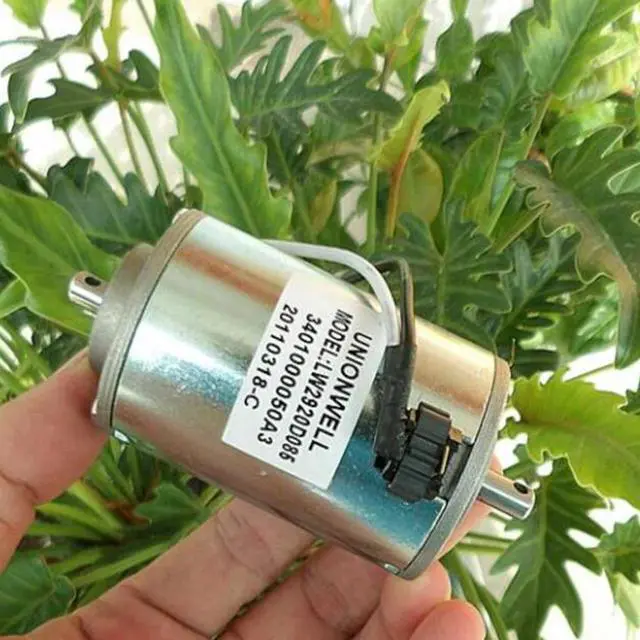 Alt view image 4 of 6 - DC120V Double ball bearing Compensating carbon brush DC motor 3800 RPM