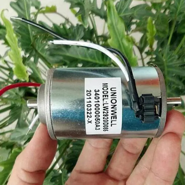 Alt view image 3 of 6 - DC120V Double ball bearing Compensating carbon brush DC motor 3800 RPM