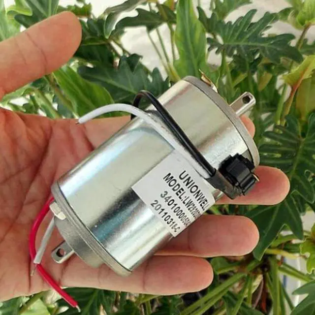 Alt view image 2 of 6 - DC120V Double ball bearing Compensating carbon brush DC motor 3800 RPM