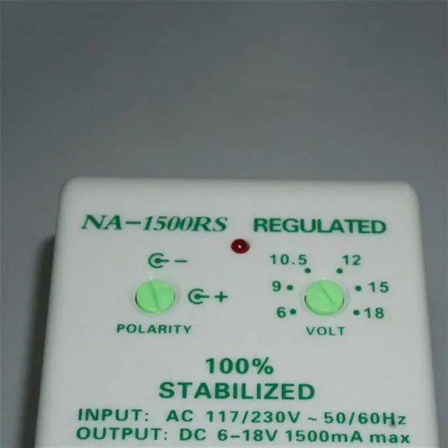 Alt view image 4 of 6 - 1.5A Adjustable DC Power Supply Transformer Voltage Converter Transformers Output Voltage 6V/9V/10.5V/12V/15V/18V Transformer