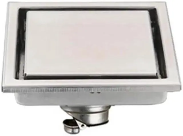 Alt view image 2 of 3 - Invisible Square Style Floor Waste Bathroom Shower Drain 304 Stainless Steel