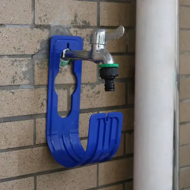 Alt view image 5 of 6 - 2pcs UP-CLOUD ABS Wall Mounted Soft Garden Hose Reels Storage Watering Organizer Holder Wash Car Pipe Outdoor Tap Hanger Rack