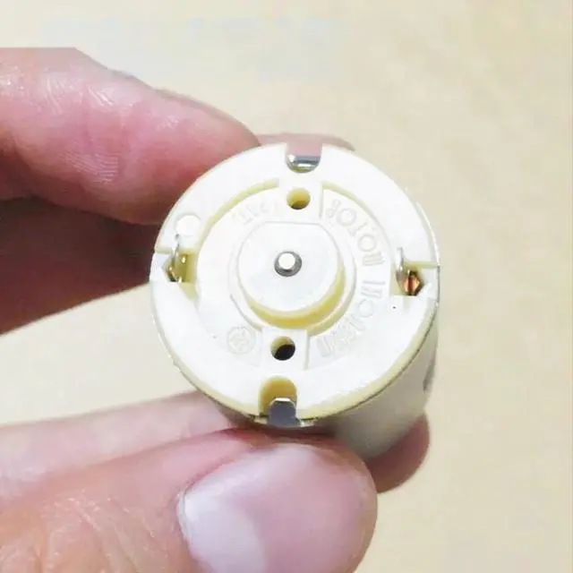 Alt view image 3 of 4 - DC1.5-3v 4600-9200rpm 0.12-0.16A 280 Micro Motor Large Torque High Speed Round Motor for DIY Small Fan,Tank and Ship Model Toys