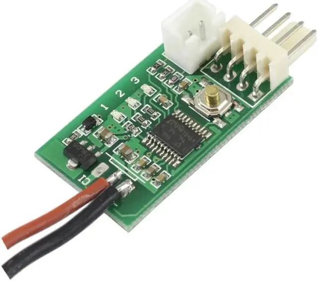 Alt view image 4 of 4 - Single DC 12V PWM temperature controller, fan speed controller, 4-wire PWM fan speed controller Fan temperature governor