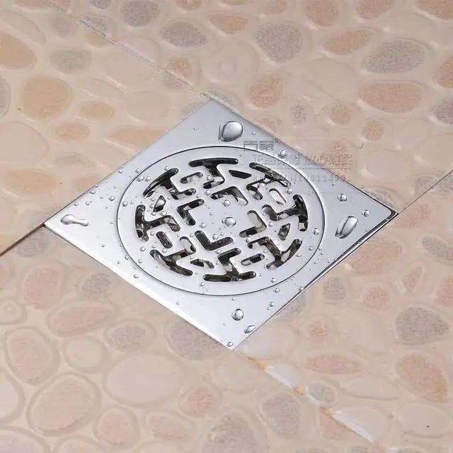 Main image of Copper Shower Floor Drain Bathroom Toilet Floor Drain Water Anti-Odor Floor Drain Floor Drain
