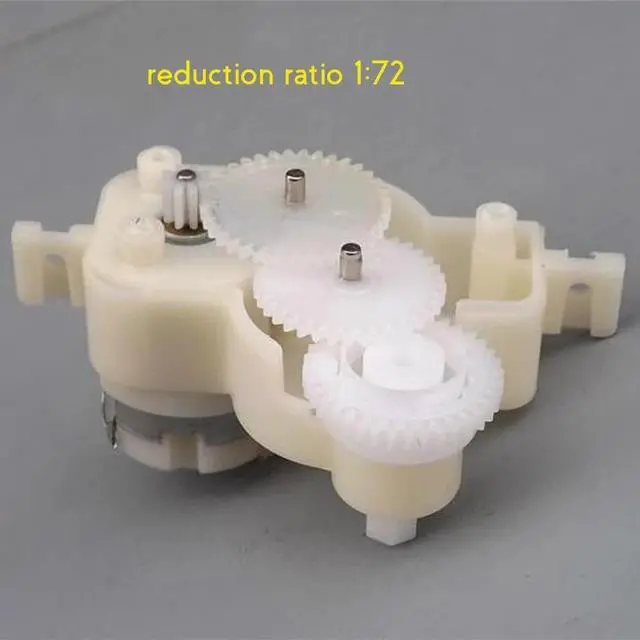 Alt view image 3 of 6 - 1 Pair 130 Gear Motor DC 6V Micro Gear Motor Speed Reductor for DIY Toy Car Tank Smart Robot Model 100rpm Reduction Ratio 1:72