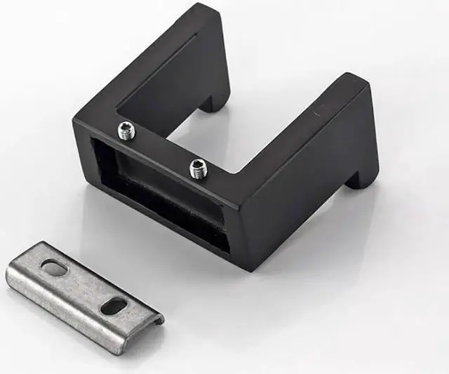 Alt view image 3 of 5 - Stainless Steel  Double Hook Clothes Pegs Robe Hooks Wall Mounted Bathroom Towel Hooks Home Door Coat Hanger Hook Storage Rack