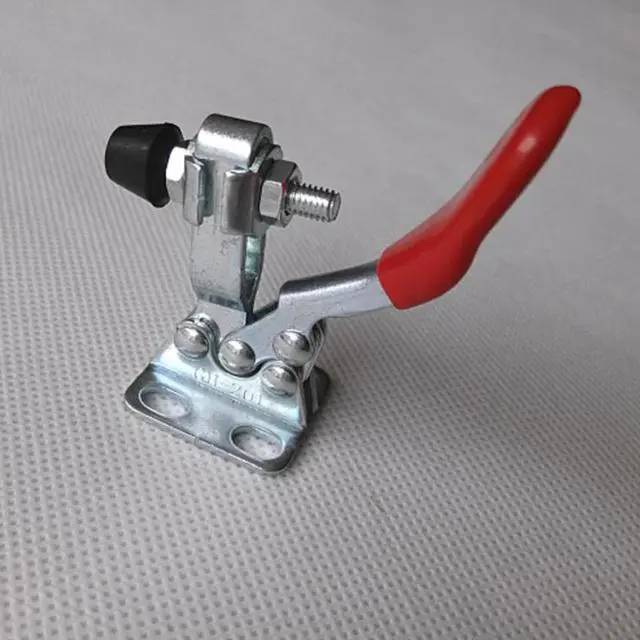 Alt view image 4 of 5 - Holding Capacity 27kg Quick Release Toggle Clamp GH-201 Horizontal Hand Tool For Fixing Workpiece