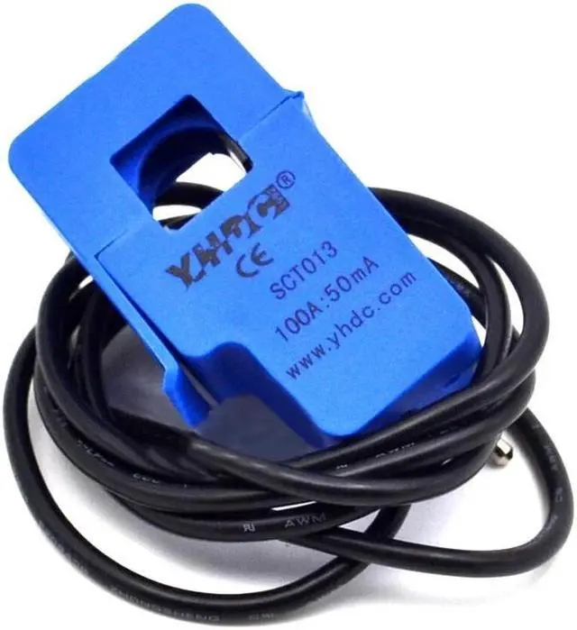 Main image of 30A 50A 100A SCT013 Non-invasive AC Current Sensor Split Core Current Transformer  sct013000