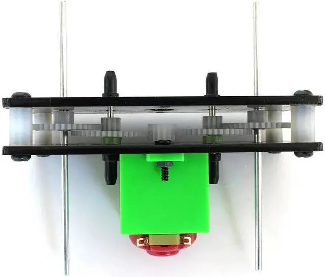 Alt view image 3 of 4 - 3V 1250RPM DIY Remote Control Car Modification Deceleration Motor Double Output Shaft DIY Tank Motor Gearbox Variable Speed