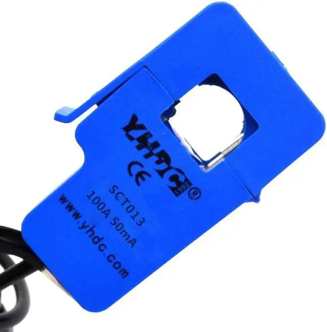 Alt view image 4 of 5 - 30A 50A 100A SCT013 Non-invasive AC Current Sensor Split Core Current Transformer  sct013000