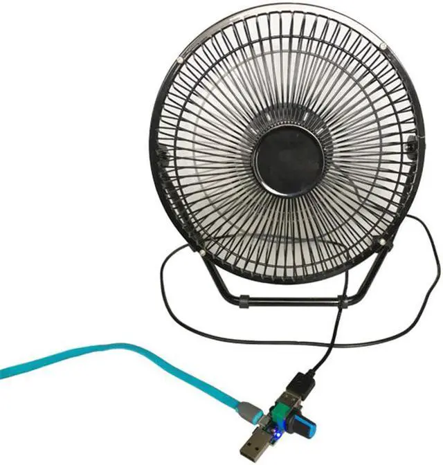 Alt view image 6 of 6 - DC5V USB Fan Governor Speed Controller Mini Air Volume Mute USB Speed Controller Fan Governor Use For Power bank, Computer USB