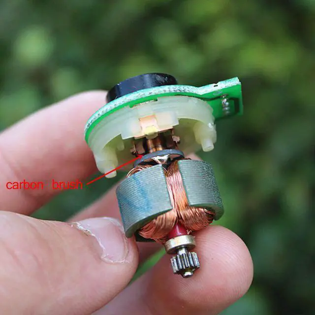 Alt view image 5 of 5 - DC 12V With encoder All metal Gear DC geared motor Code wheel measurement speed Trolley robot