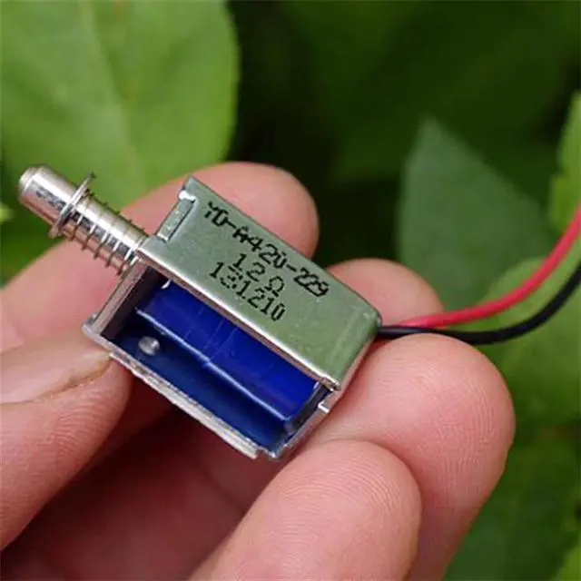 Alt view image 4 of 6 - 1PC DC6-12V Mini 0420 Electromagnet YD-A420-229 DC Electromagnet Suction Type Magnetic Electromagnet For Cabinet Electronic Lock