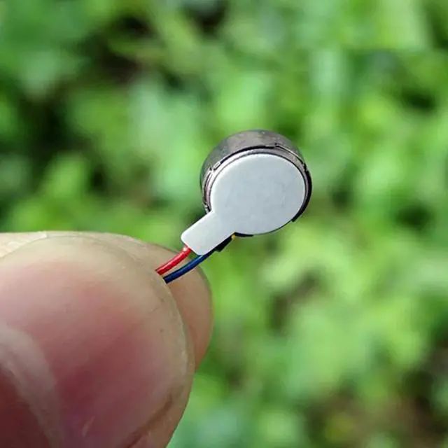 Alt view image 3 of 4 - Flat Vibration Motor DC3V-5V 74MA-130MA Micro Button Type Vibrating Motors DIY Electric Machinery Accessories