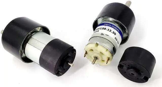 Alt view image 2 of 6 - 1PC 385 Geared Motor RHV158.12.30 Gear DC Motor Gearbox Reduction Motors For DIY Smart Car Deceleration Motor Parts