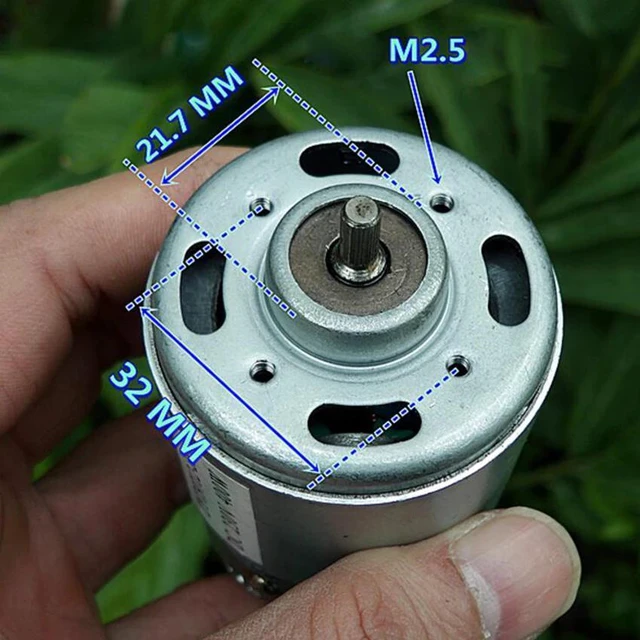Alt view image 4 of 6 - DC230V 17000 RPM 9712 miniature permanent magnet DC motor mechanical equipment / power tools / DIY accessories