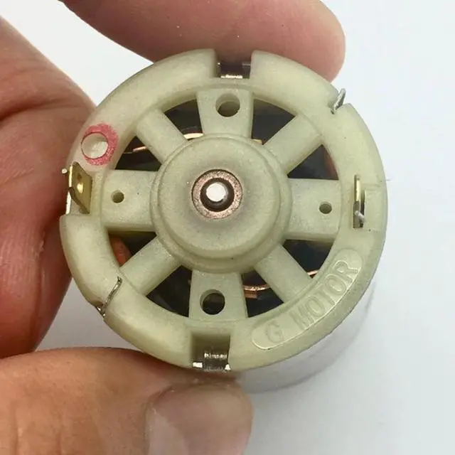 Alt view image 4 of 5 - DC24V 60mA 10000RPM Carbon Brush Motor 10 Tooth 0.52 Modulus Gear Micro Motor Shaft Diameter 2.28mm Axis Length 11.2mm