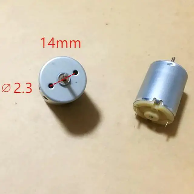 Main image of DC1.5-3v 4600-9200rpm 0.12-0.16A 280 Micro Motor Large Torque High Speed Round Motor for DIY Small Fan,Tank and Ship Model Toys