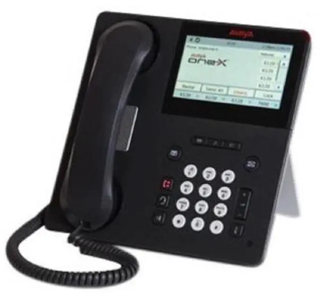 Main image of Avaya 700505992 9641GS IP Phone - Desktop, Wall Mountable