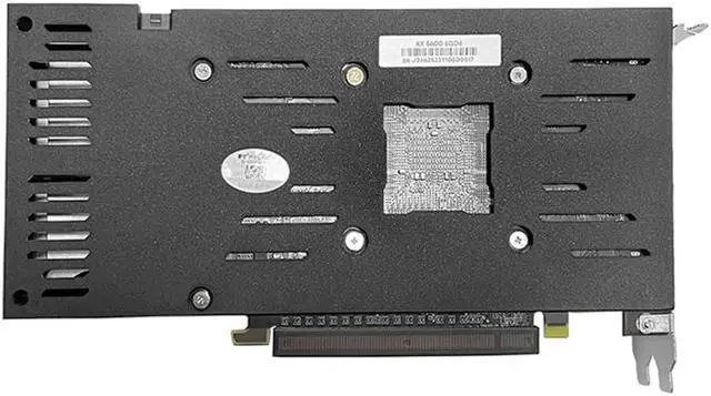 Alt view image 2 of 6 - PELADN RX 5600 6GB 192bit GDDR6 PCI Express 4.0 Video Card Black