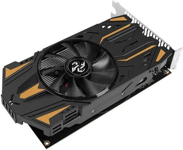 Alt view image 5 of 7 - PELADN RX 550 4GB Video Card GDDR5 1183MHz 512processors PCI Express 3.0 video cards DirectX12 HDMI+DP+DVI Gaming Graphics Card