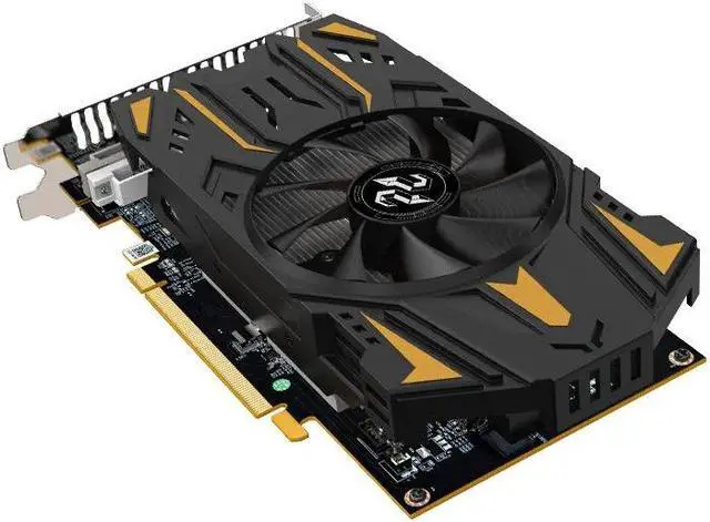 Alt view image 6 of 7 - PELADN RX 550 4GB Video Card GDDR5 1183MHz 512processors PCI Express 3.0 video cards DirectX12 HDMI+DP+DVI Gaming Graphics Card