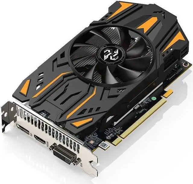 Alt view image 7 of 7 - PELADN RX 550 4GB Video Card GDDR5 1183MHz 512processors PCI Express 3.0 video cards DirectX12 HDMI+DP+DVI Gaming Graphics Card
