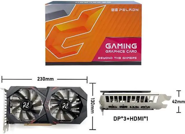 Alt view image 6 of 6 - Peladn Radeon RX 6600M 8GB Game Graphics Card GDDR6 128Bit 7nm Video Card Support Desktop CPU rx 6600m 8g