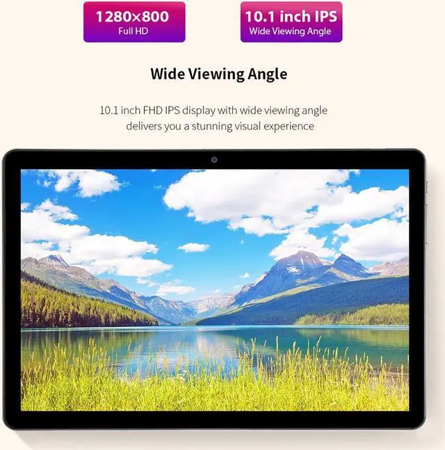 Alt view image 4 of 7 - MLLSE Tablet PC 10.1", Android 14 Tablet PC With Keyboard, 4GB RAM 64GB ROM, RK3562(4-Core), 5+2MP Camera, BT5.0, 5000mAh Capacity, IPS 1280*800, Dual Wifi 2.4G+5G