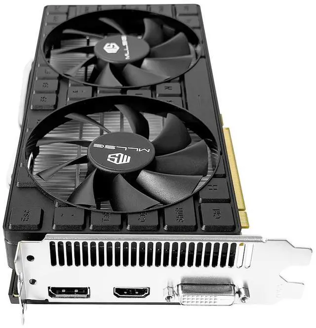 Alt view image 7 of 7 - MLLSE RX 580 8GB Gaming Graphics Card 2048SP GDDR5 256-Bit 8Pin PCI Express 3.0 Game Video Card