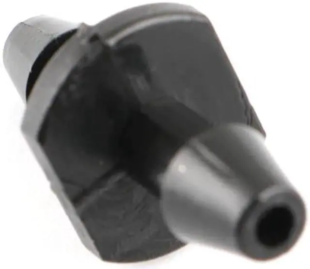 Alt view image 3 of 4 - 100pcs UP-CLOUD 1/8" Barbed Double Way Connector 3/5mm Garden hose Micro Irrigation System Watering Tube Joint Pipe Adapter