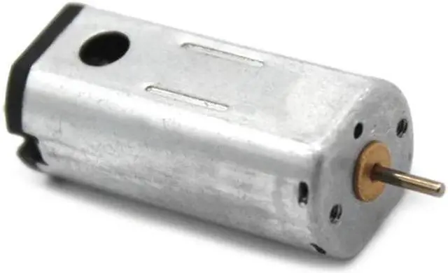 Alt view image 5 of 5 - Micro DC Carbon Brush Motor 3.7-6V High-speed RC Motor with Cooling Holes 52000 rpm DIY RC Aircraft Plane Motor Shaft Dia:1mm
