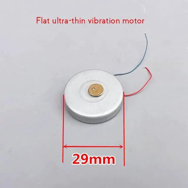 Alt view image 3 of 5 - Flat Ultra-Thin Vibration Motor 1.5-3.7V 1.5A Vibrating Motor High Power DC Motor Strong Magnetic Vibration Motor For Phone Coin