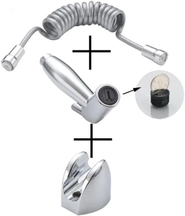 Main image of 1Set Bidet Faucets Bathroom Shower Tap Bidet Toilet Sprayer Bidet Toilet Washer Mixer Muslim Shower Ducha Higienica